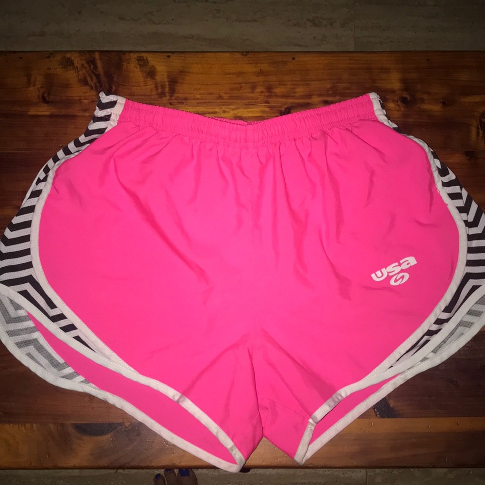 Pink shorts